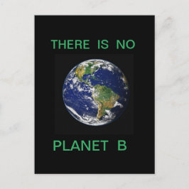 CARTÃO POSTAL NÃO EXISTE PLANETA B 