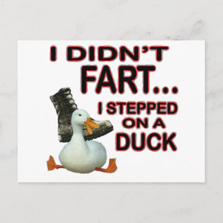 Cartão Postal Não fart