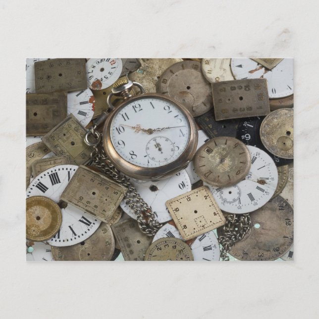 Cartão Postal Não há tempo (Frente)