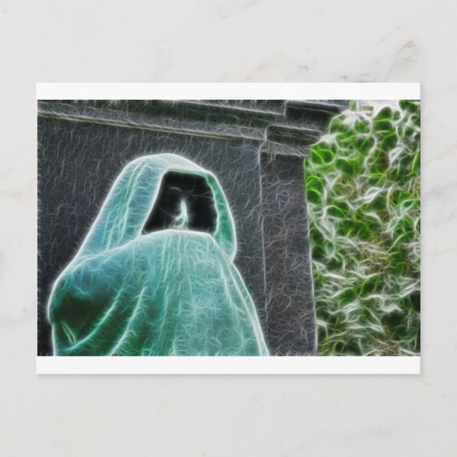 Cartão Postal Não hoje Satã (Frente)