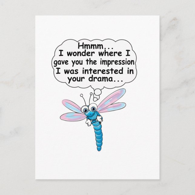 Cartão Postal Não interessado (Frente)