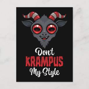 Cartão Postal Não Krampus Meu Estilo