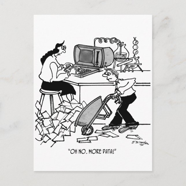 Cartão Postal Não, Mais Dados! (Frente)