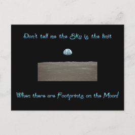 Cartão Postal Não me diga que o céu é o limite