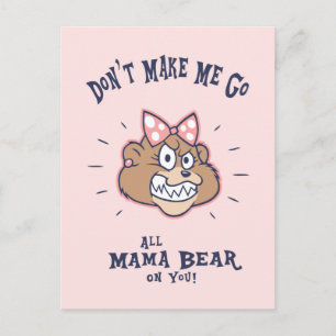 Cartão Postal Não me faça