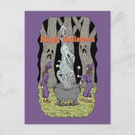 Cartão Postal Não o Que Eles Esperavam Feliz Halloween