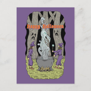 Cartão Postal Não o Que Eles Esperavam Feliz Halloween