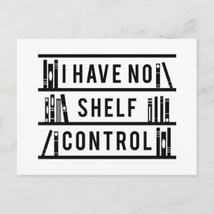 Cartão Postal Não Tenho Controle De Prateleira