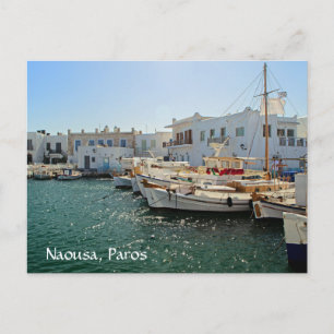 Cartão Postal Naousa Paros Grécia