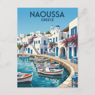 Cartão Postal Naoussa, Paros Grécia