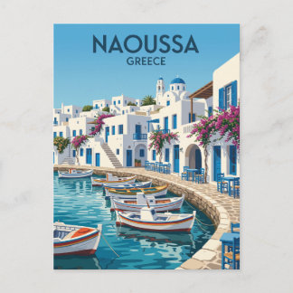 Cartão Postal Naoussa, Paros Grécia