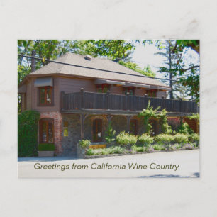 Cartão Postal Napa Valley Wine Country - Yountville
