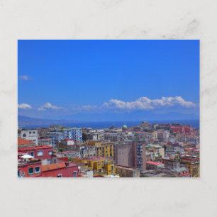 Cartão Postal NAPLES, ITÁLIA+presentes