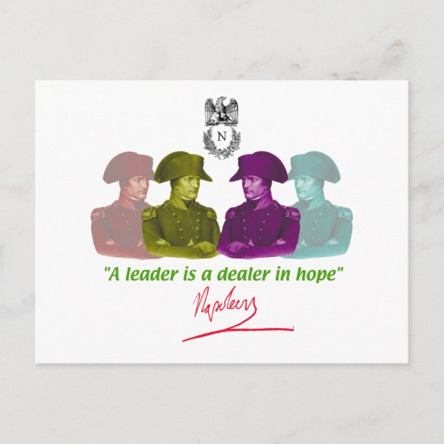 Cartão Postal Napoleão (Frente)