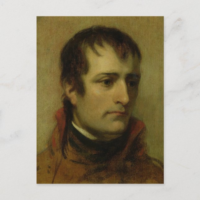 Cartão Postal Napoleão Bonaparte First Consul, 1802 (Frente)