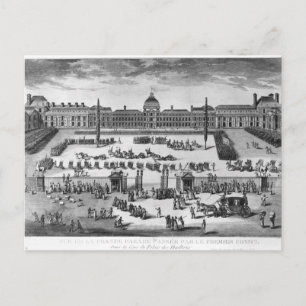 Cartão Postal Napoleão Bonaparte Primeiro Cônsul, Revisando Trop