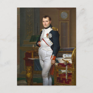 Cartão Postal Napoleão em seu Estudo
