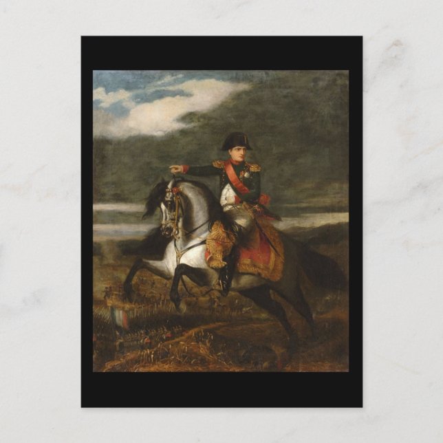 Cartão Postal Napoleão em Wagram (Frente)