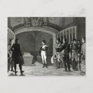 Cartão Postal Napoleão Meditando diante da Tumba