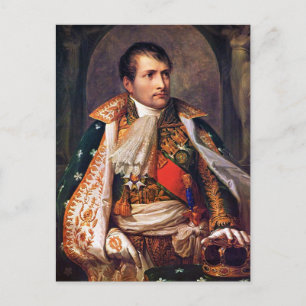 Cartão Postal Napoleão O Rei da Itália por Andrea Appiani