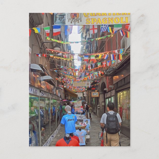 Cartão Postal Nápoles. 26. (Frente)