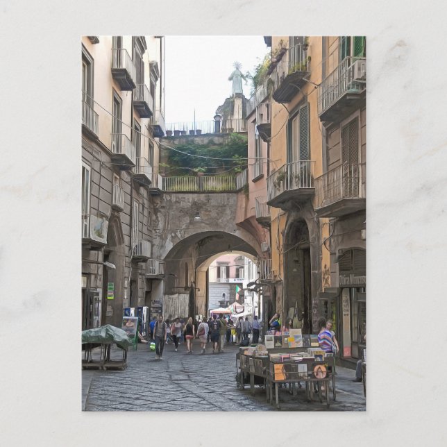 Cartão Postal Nápoles. #49.  (Frente)