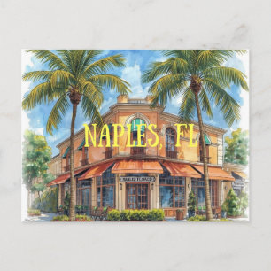 Cartão Postal Nápoles Flórida sonhando