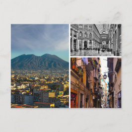 Cartão postal Nápoles Itália