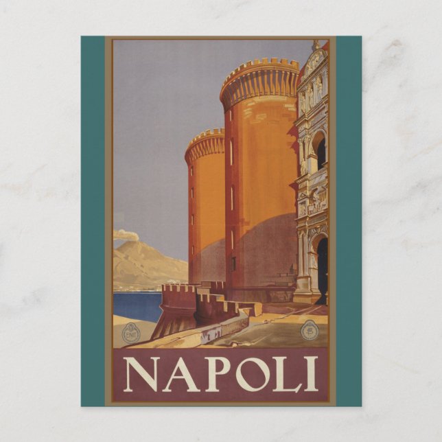 CARTÃO POSTAL NAPOLI (Frente)