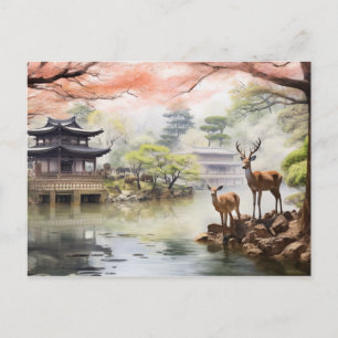 Cartão Postal Nara Serenidade - Impressão de Arte