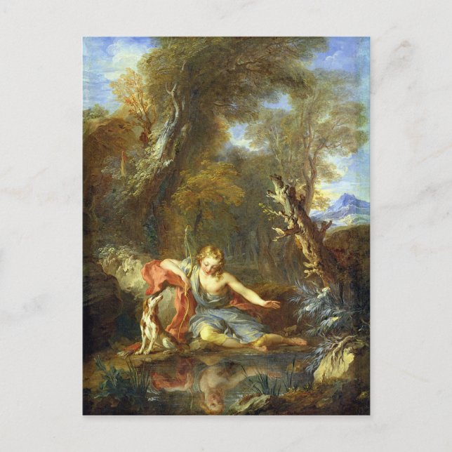 Cartão Postal Narciso, 1728 (Frente)