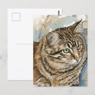 Cartão Postal Nari- Um estudo da minha gata