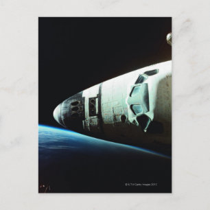 Cartão Postal Nariz de um Ônibus Espacial
