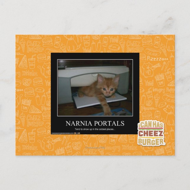 Cartão Postal Narnia Portals (Frente)
