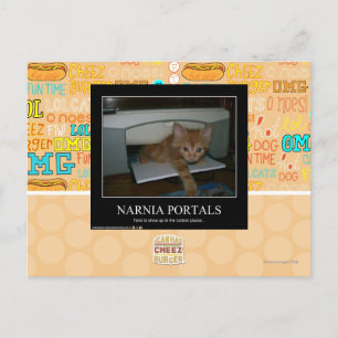 Cartão Postal Narnia Portals