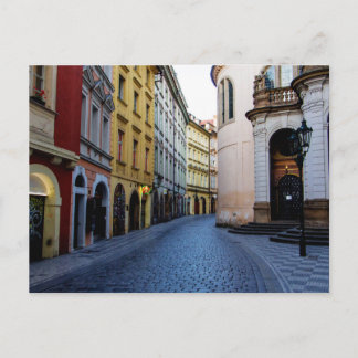 Cartão Postal Narrow Street, Prague, Czech Republic