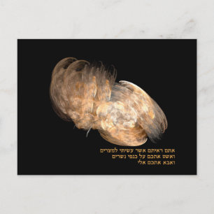 Cartão Postal Nas Asas da Águia