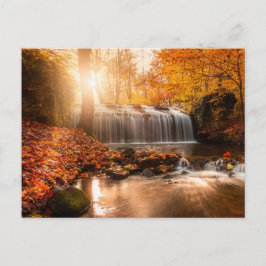CARTÃO POSTAL NAS CORES DO OUTONO