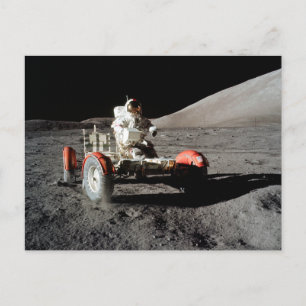 Cartão Postal NASA Apollo 17 Lunar Roving Vehicle, 1972