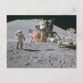 Cartão Postal Nasa Moon Landing Apollo 15 Módulo Lunar 1971