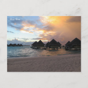Cartão Postal nascente do Bora Bora