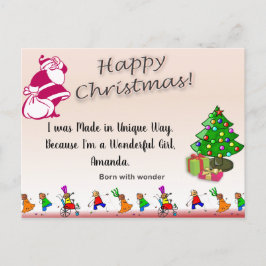 Cartão Postal Nascer de Citação Secundária Especial com Natal MA