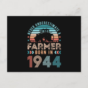 Cartão Postal Nascer de fazendeiro 1944 80 de Aniversário da Faz