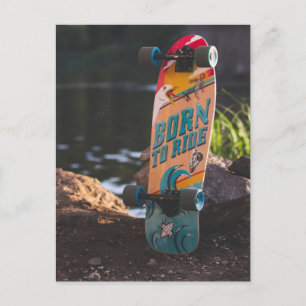 Cartão Postal Nascer De Skate Para Ir