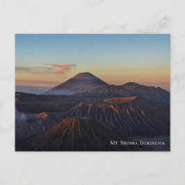 Cartão Postal Nascer do Sol Amanhecer no Monte Bromo Indonésia V