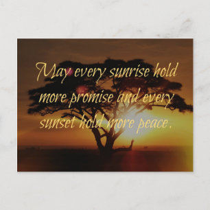Cartão Postal Nascer do sol, por do sol