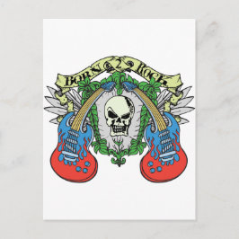 Cartão Postal Nascer para Rock