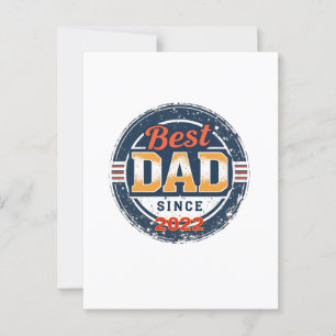 Cartão Postal Nascido para Ser Pai – Postcard Vintage Ano Person