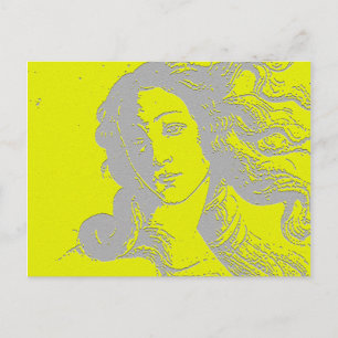 Cartão Postal Nascimento de Vênus, Deusa, Alternativo