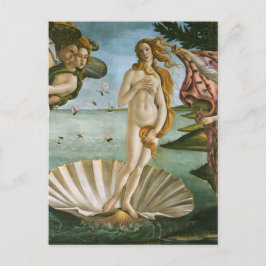 Cartão Postal Nascimento de Venus Renaissance Fine Vintage